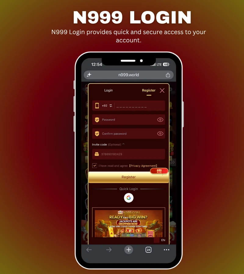 N999 LOGIN