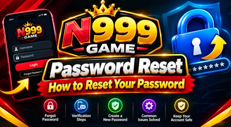 N999 Game password reset and recovery guide